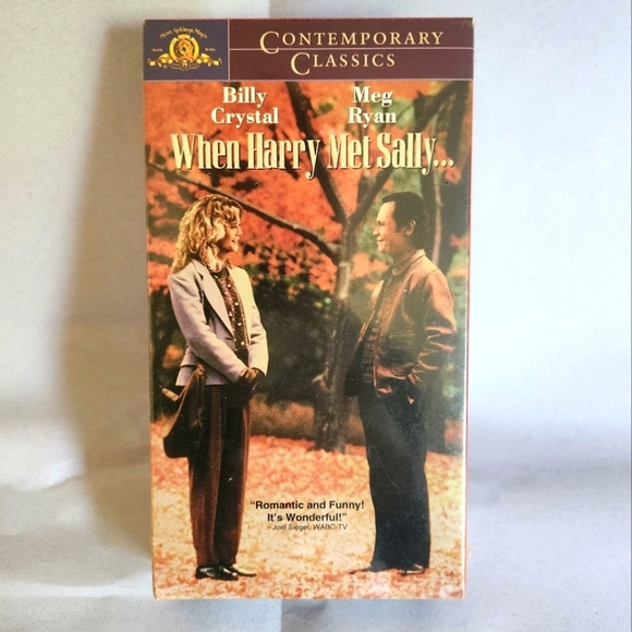 Vintage & Rare! When Harry Met Sally VHS Tape - Brand New, Sealed! Deadstock 90s - Picture 1 of 6